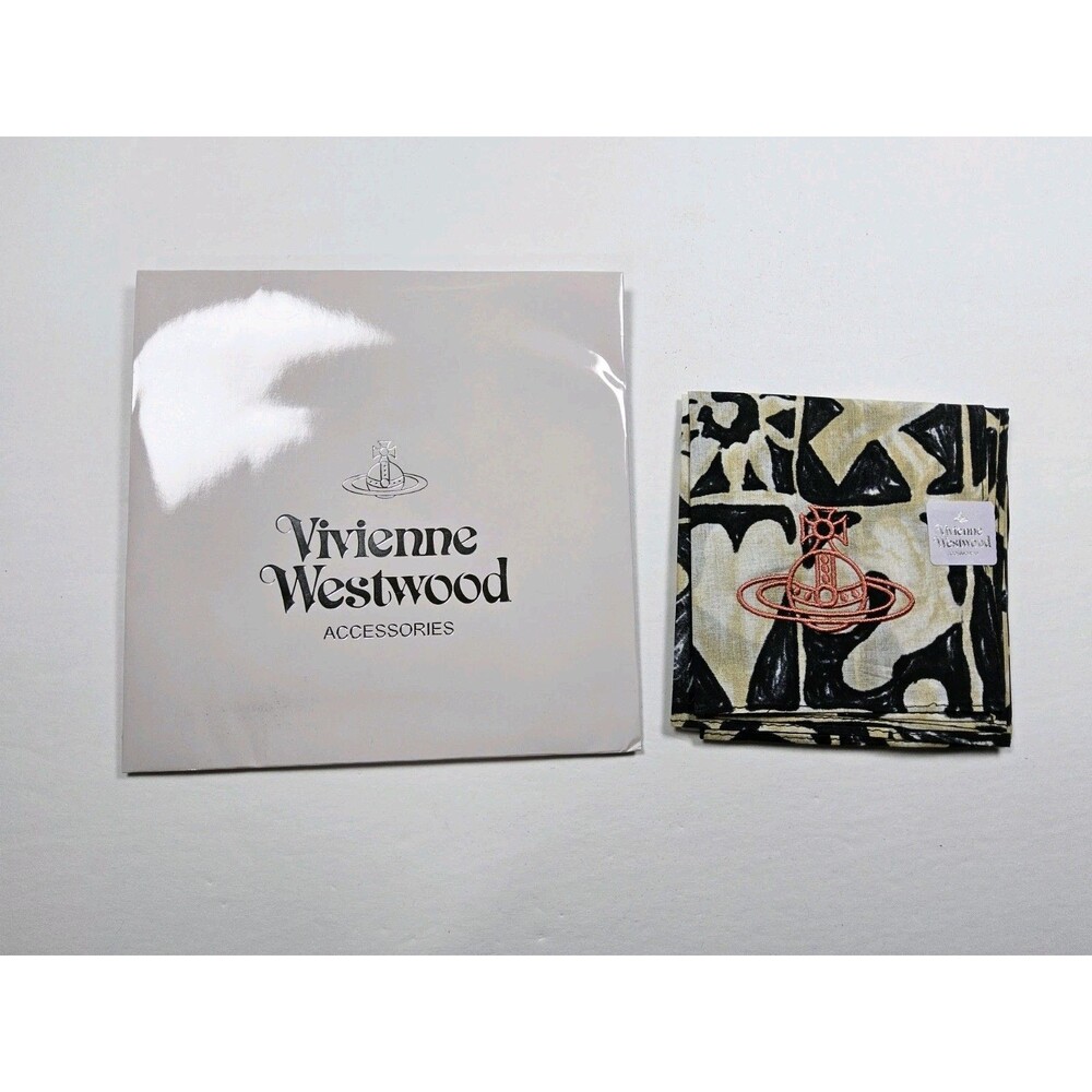 Vivienne Westwood Handkerchief Neckerchief Bandana Scarf Pocket Square Japan